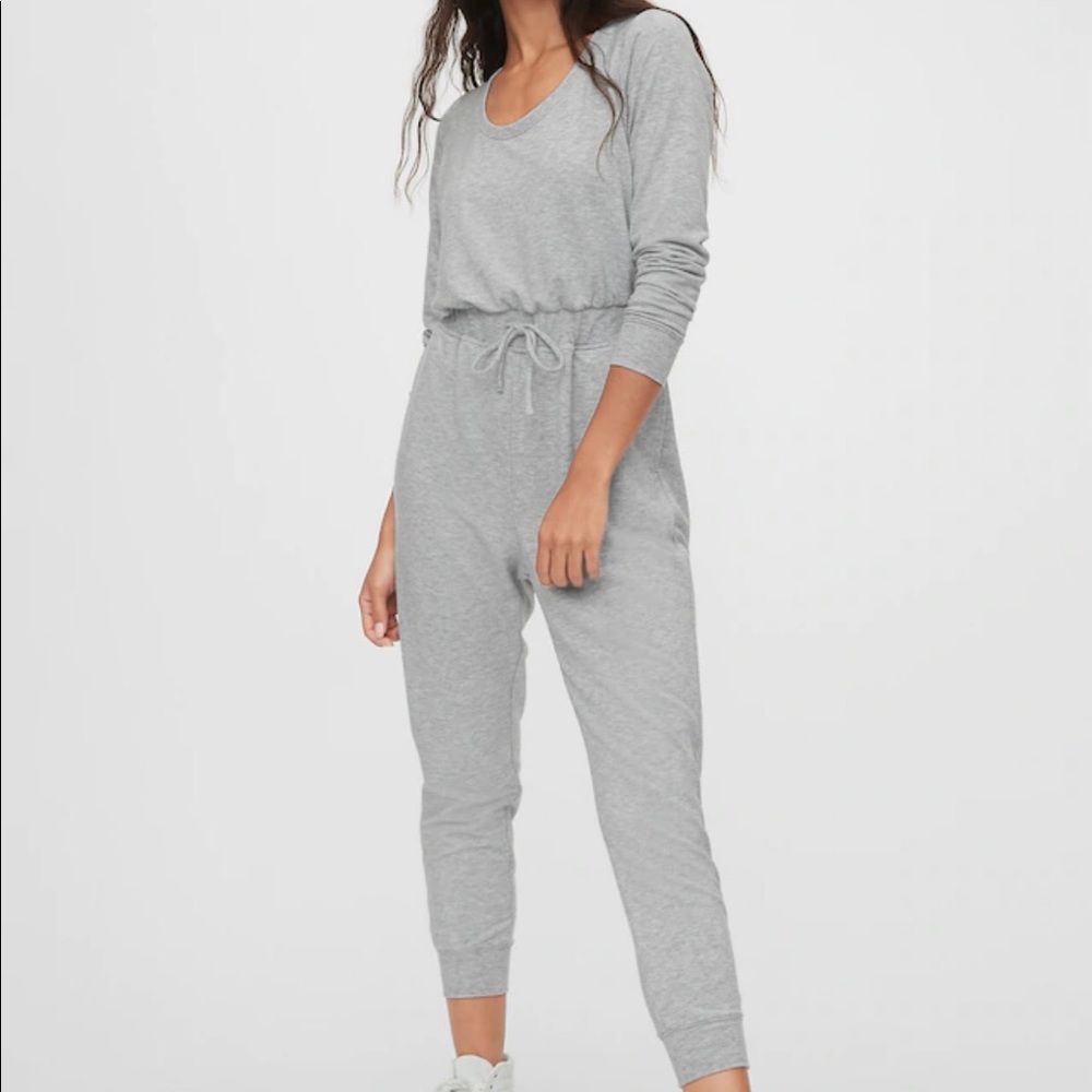 Grey Sweater Jumpsuit